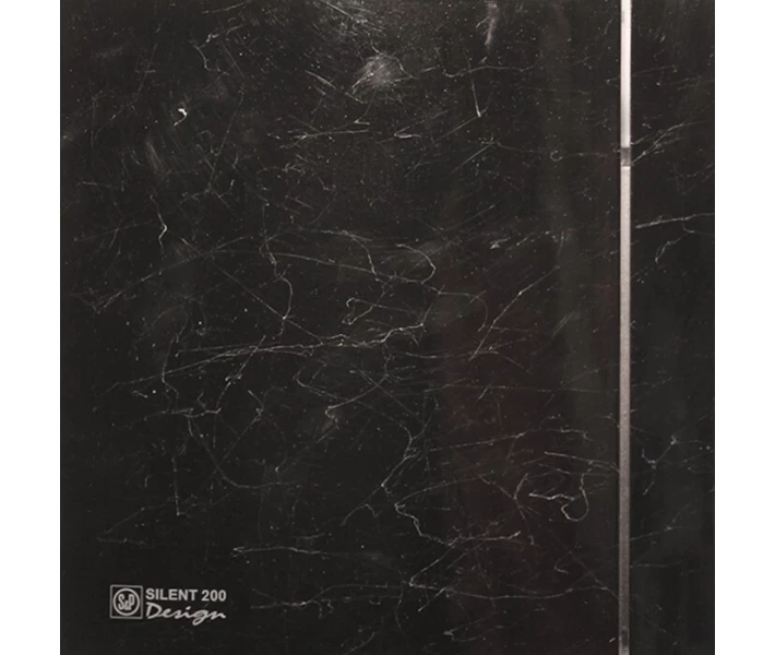 Фото - вытяжной вентилятор Витяжний вентилятор Soler&Palau SILENT-200 CZ MARBLE BLACK DESIGN 4C, 5210626100