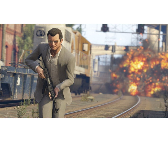 Фото - гру для приставки та ПК Гра PS5 Grand Theft Auto V PS5 BD диск