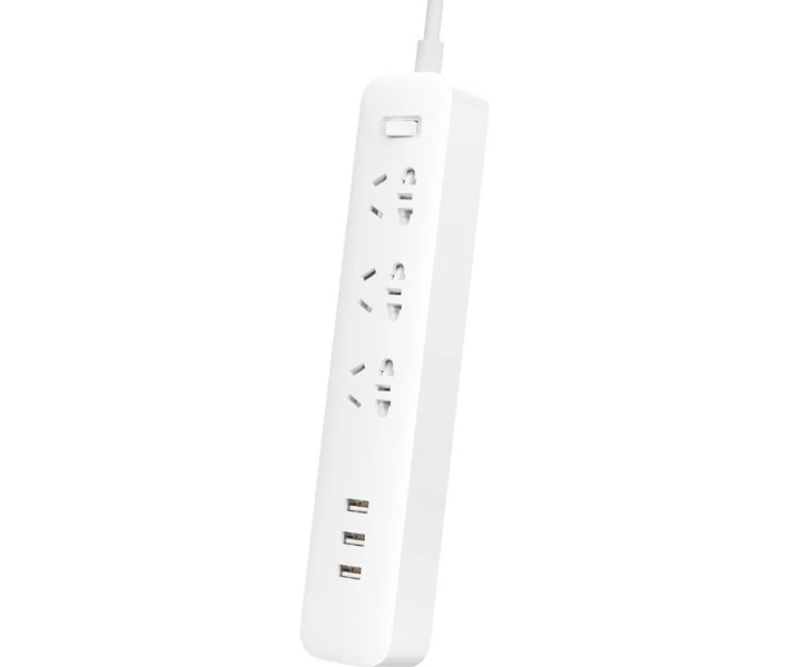 Фото - мережевий фільтр Подовжувач Mi Power Strip (3 розетки + 3 USB) 27W Fast Charge