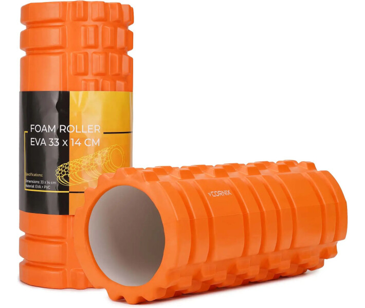 Фото - масажний валик Масажний ролик Cornix EVA 33x14см XR-0033 Orange