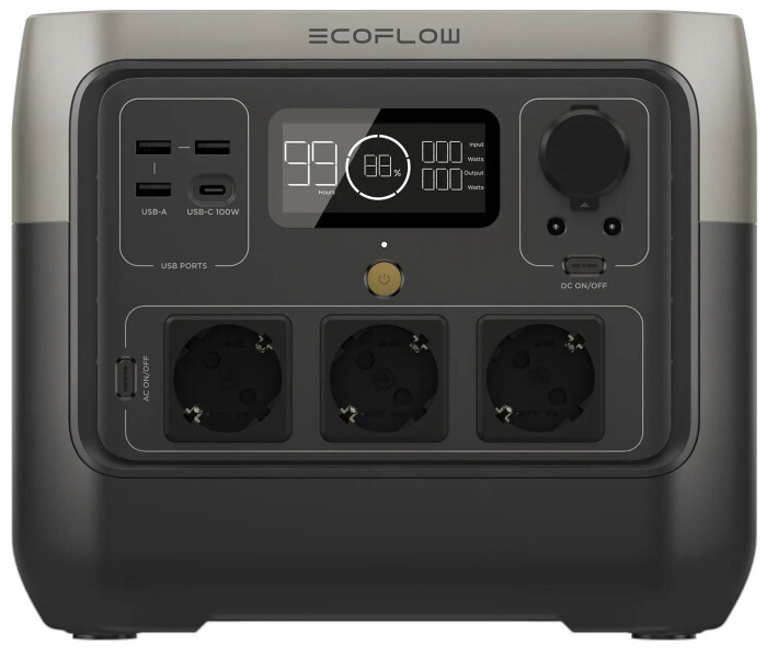 Фото - зарядну станцію Зарядна станція EcoFlow RIVER 2 Pro (768 Вт·год)