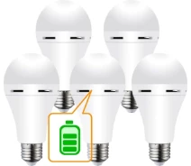 Придбати - LED-лампу  Набір лампа акумуляторна Е27 LED NOAS YL95-0711 6500K 5 шт (59426)