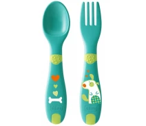 Придбати - посуд для дітей  Набір посуду Chicco First Cutlery 12М+ (нейтральна) (16101.30)
