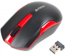 Придбати - мишку для ноутбука  Миша A4-Tech G3-200N Wireless Black/Red USB