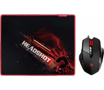 Придбати - мишку для ноутбука  Миша ігрова Bloody V7M + килимок Bloody B-071 (V7M71)