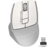 Придбати - мишку для ноутбука  Миша A4-Tech Fstyler FG30S Wireless Grey+White (У1)