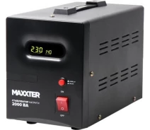 Придбати - стабілізатор напруги  Стабілізатор напруги Maxxter 230 В, 2000 ВА (MX-AVR-S2000-01)