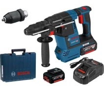 Придбати - перфоратор  Перфоратор акумуляторний Bosch GBH 18V-26 F SDS-plus 18В, 2х6Аг 2.6Дж (0.611.910.003)
