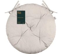 Придбати - подушку для стільця і крісла  Подушка для стула Ardesto Oliver, D-40 см, 100% бавовна (ART03OB)