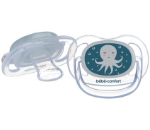 Придбати - пустушку  Пустушка силіконова BEBE CONFORT 2 шт PHYSIO AIR DUMMY PHOSPHO 6/18 Bblue Octopus (3104201950)