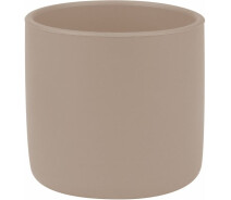Придбати - посуд для дітей  Чашка силіконова MinikOiOi Mini Cup - Bubble Beige (101100008)