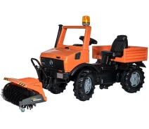 Придбати - дитячий електромобіль  Пожежна машина Rolly Toys RollyUnimog Service помаранчевий (038190)