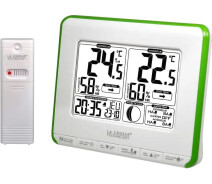 Придбати - метеостанцію  Метеостанція La Crosse WS6812 White/Green WS6812W-GREEN