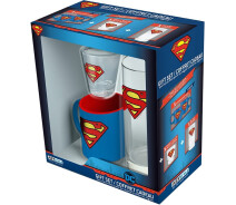 Придбати - подарок для геймеров  Подарунковий набір ABYstyle DC COMICS Superman склянка, чарка, міні чашка (ABYPCK129)