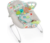 Придбати - крісла-гойдалку, шезлонг  Крісло-шезлонг Bright Starts Happy Safari Bouncer™ (11508)