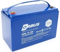Придбати - акумулятор для ДБЖ та інверторів  Акумуляторна батарея ORBUS CG12100 GEL 12V 100 Ah CG12100 (28636)