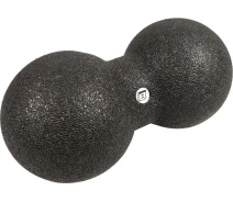 Придбати - масажний м'яч  М'яч для масажу і МФР EasyFit DuoBall EF-2001 подвійний М'яч массажний 16х8 см Чорний