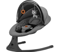 Придбати - крісла-гойдалку, шезлонг  Крісло-гойдалка Kinderkraft Lumi 2 Dark Grey (KBLUMI02DGR0000) (00-00305234)