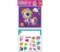 Придбати - набір для творчості  Набір для творчості Vladi toys 4 в 1. Райдужні єдиноріжки. (VT4210-13)