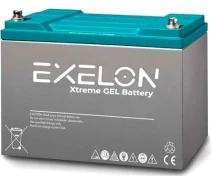 Придбати - акумулятор для ДБЖ та інверторів  Акумуляторна батарея EXELON 150-12 GEL 12V 150Ah(37162)