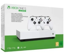 Придбати - ігрову консоль  Microsoft Xbox One S 1Tb White All-Digital Edition + Доп. джойстик