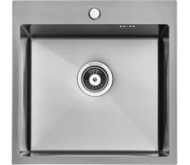 Придбати - кухонну мийку  Кухонна мийка Galera S201 black 500*500*220mm (GS02201B)