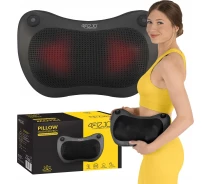 Придбати - масажер  Подушка-масажер 4FIZJO Shiatsu Pro+ Black (P-5907739319159)