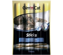 Придбати - ласощі для кота  Ласощі GimCat для котів палички з лососем та тріскою 4 шт по 5 г(4002064400778)