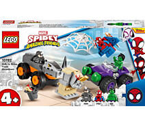 Придбати - дитячий конструктор  Конструктор LEGO® Spidey Битва Халка з Носорогом на вантажівках (10782)