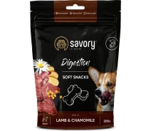 Придбати - ласощі для собаки  М'які ласощі Savory для покращення травлення собак, ягня та ромашка 200г(3000000013113)