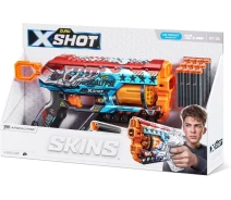 Придбати - іграшкову зброю  Швидкострільний бластер Zuru X-Shot Skins Griefer Apocalypse (12 патронів) (36561E)