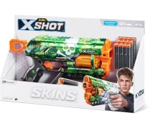 Придбати - іграшкову зброю  Швидкострільний бластер Zuru X-Shot Skins Griefer Camo (12 патронів) (36561H)