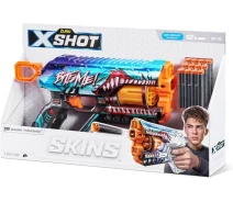 Придбати - іграшкову зброю  Швидкострільний бластер Zuru X-Shot Skins Griefer Shark Thrasher (12 патронів) (36561В)