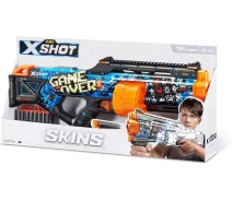 Придбати - іграшкову зброю  Швидкострільний бластер Zuru X-Shot Skins Last Stand Game Over (16 патронів) (36518A)