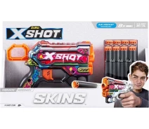Придбати - іграшкову зброю  Швидкострільний бластер Zuru X-Shot Skins Menace Mercenary (8 патронів) (36515P)
