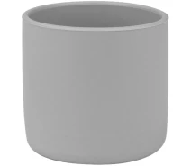 Придбати - посуд для дітей  Чашка силіконова MinikOiOi Mini Cup - Powder Grey (101100004)
