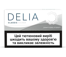 Придбати - табак для систем нагревания табака  Тютюновмісні стіки DELIA Classic Silver ТВЕН