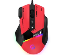 Придбати - мишку для ноутбука  Ігрова дротова мишка GamePro GM300R Red-Black