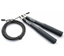 Придбати - скакалку  Скакалка швидкісна для кроссфіта 4FIZJO Speed Rope 4FJ1158 Black