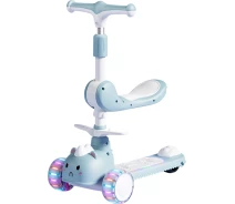 Придбати - самокат  Дитячий самокат-біговел WEIINAI K15 Blue (6948679457487)