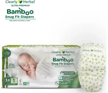 Придбати - підгузник  Підгузки Clealry Herbal Bamboo, розмір 1 /34 шт. (850004427675)