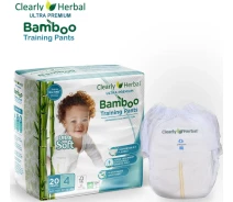 Придбати - підгузник  Підгузки-трусики Clealry Herbal Bamboo, розмір 6 (15+ кг), 16 шт. (812898015949)