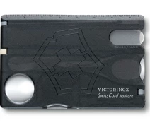 Придбати - мультитул  Карта-мультитул Victorinox чорн.прозор SWISSCARD (Vx07240.T3)