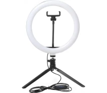 Придбати - кільцеве світло  Набір блогера XOKO BS-300 + мікрофон MC-100