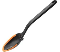 Придбати - поварскую лопатку, ложку, вилку  	Ложка кухонна Fiskars Functional Form, пластик, силікон (1027299)