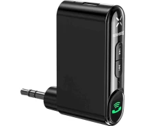 Придбати - FM трансмиттер  FM-трансмітер OS-Baseus BSBA-02 AUX Wireless Audio Receiver Black