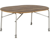 Придбати - розкладні меблі  Стіл Bo-Camp Feather Oval 130x90 cm Brown (1404466)