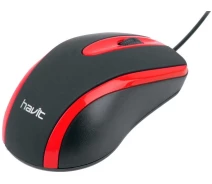 Придбати - мишку для ноутбука  Миша HAVIT MS753 red (23939)