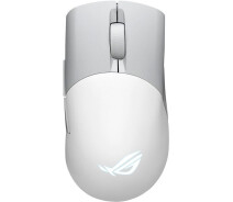 Придбати - мишку для ноутбука  Миша ігрова Asus ROG Keris Wireless AimPoint White (90MP02V0-BMUA10)