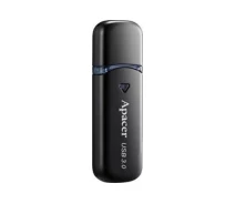 Придбати - флешку  Флеш-пам'ять USB Apacer AH355 64GB Black USB3.0 (AP64GAH355B-1)